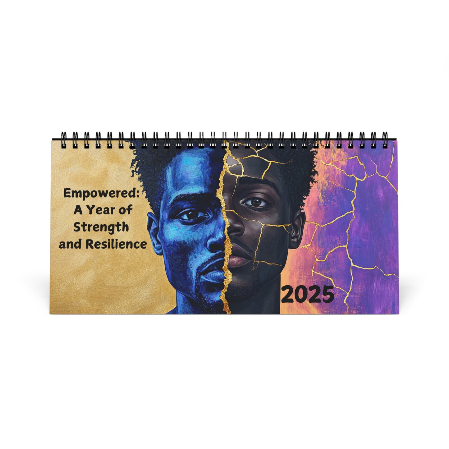 Empowered 2025 Desktop Calendar – Strength, Resilience & Affirmations