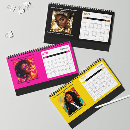 A Year of Sass 2025 Calendar – Bold Motivation & Hard Truths