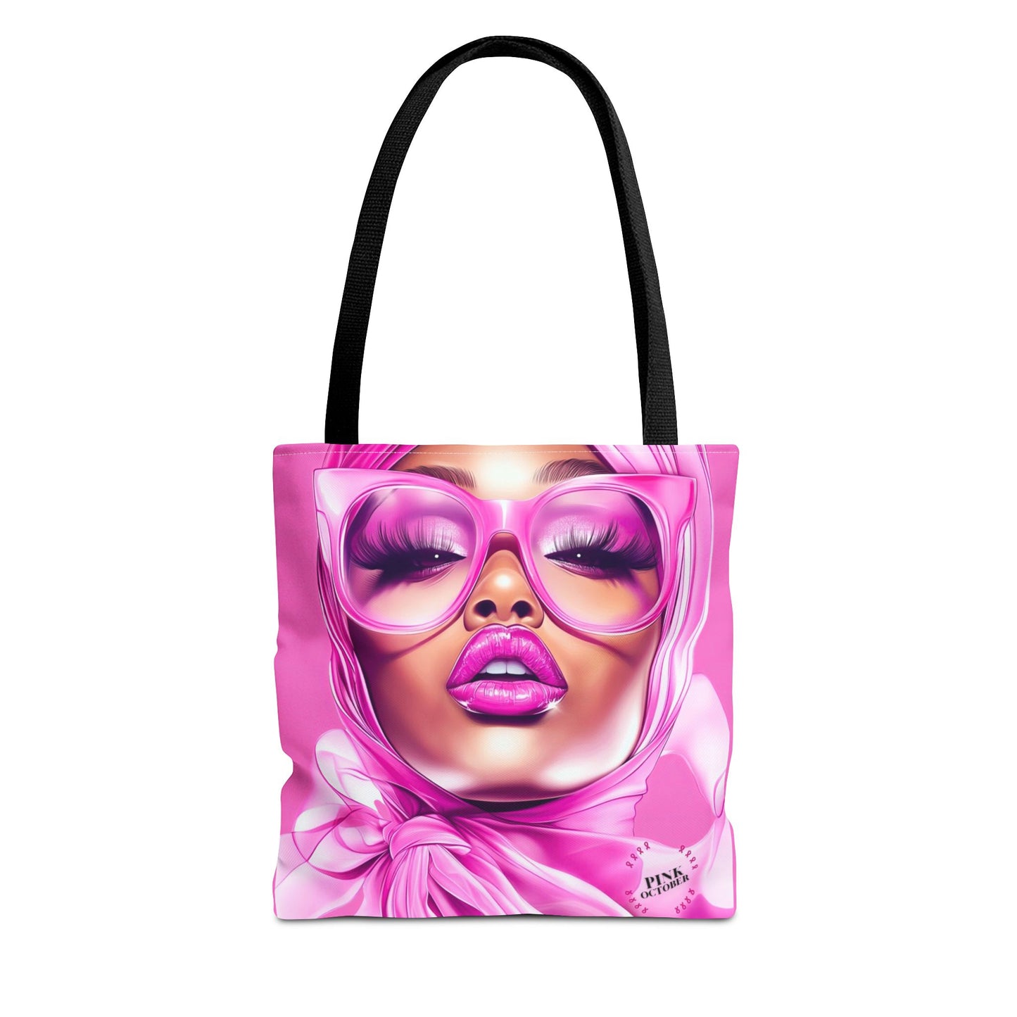 Bold & Beautiful Pink Glam Tote – Celebrate Breast Cancer Awareness with Style