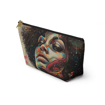 Vibrant Soul Afrocentric Accessory Pouch – Colorful Tribal Art Design