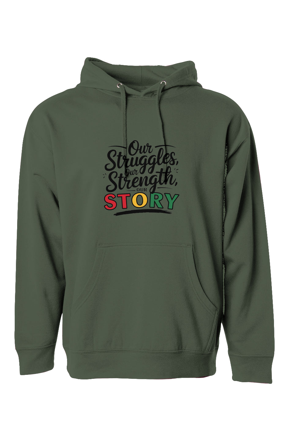 Our Struggles Our Strength Hoodie – Black History Apparel