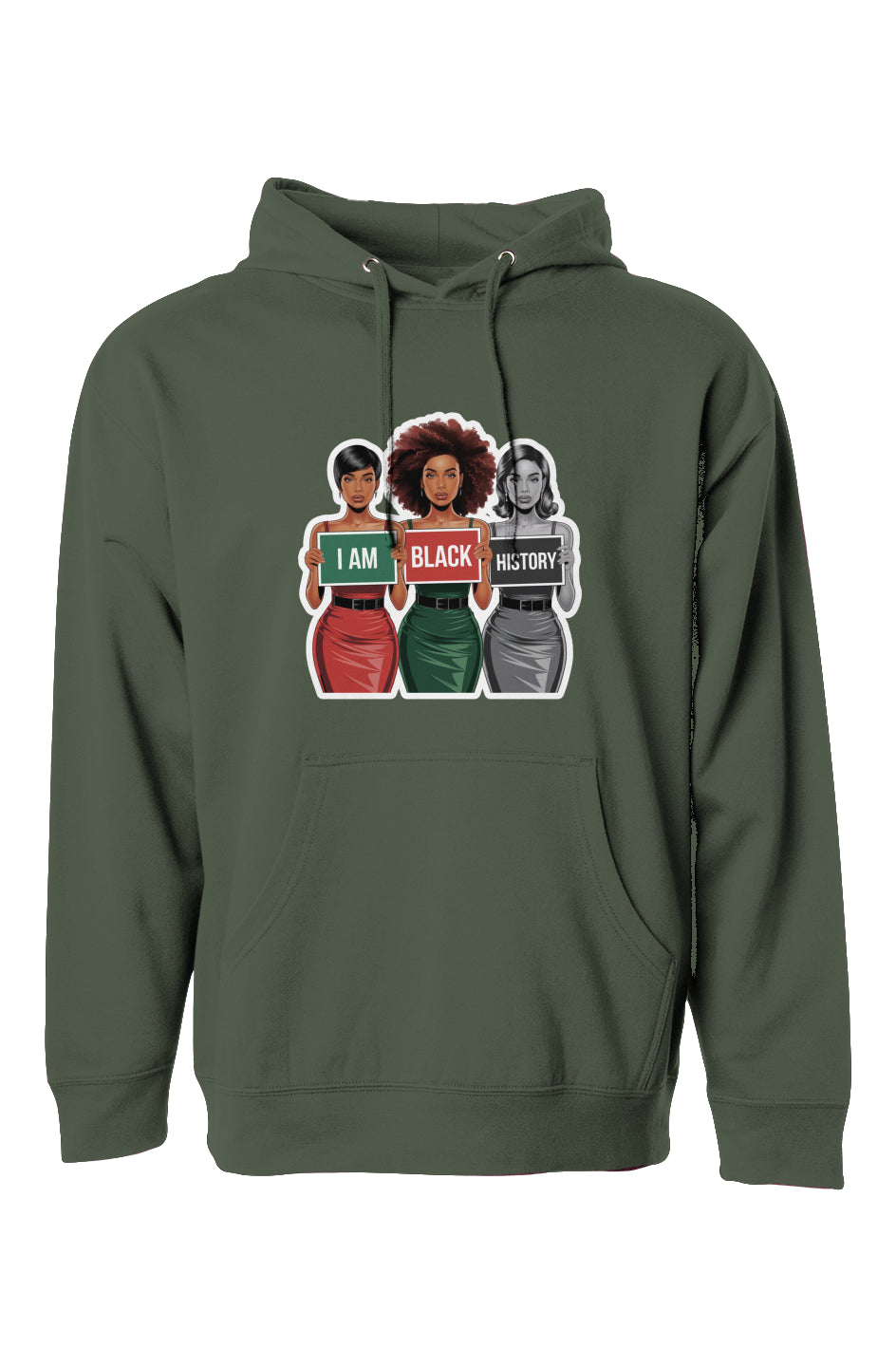 I Am Black History Hoodie – Powerful Black History Design